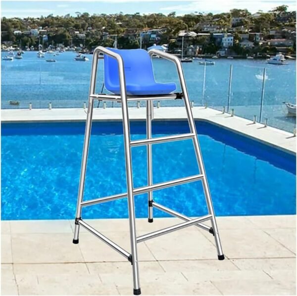 Life guard chair in SS (304) Durable long lasting without hood